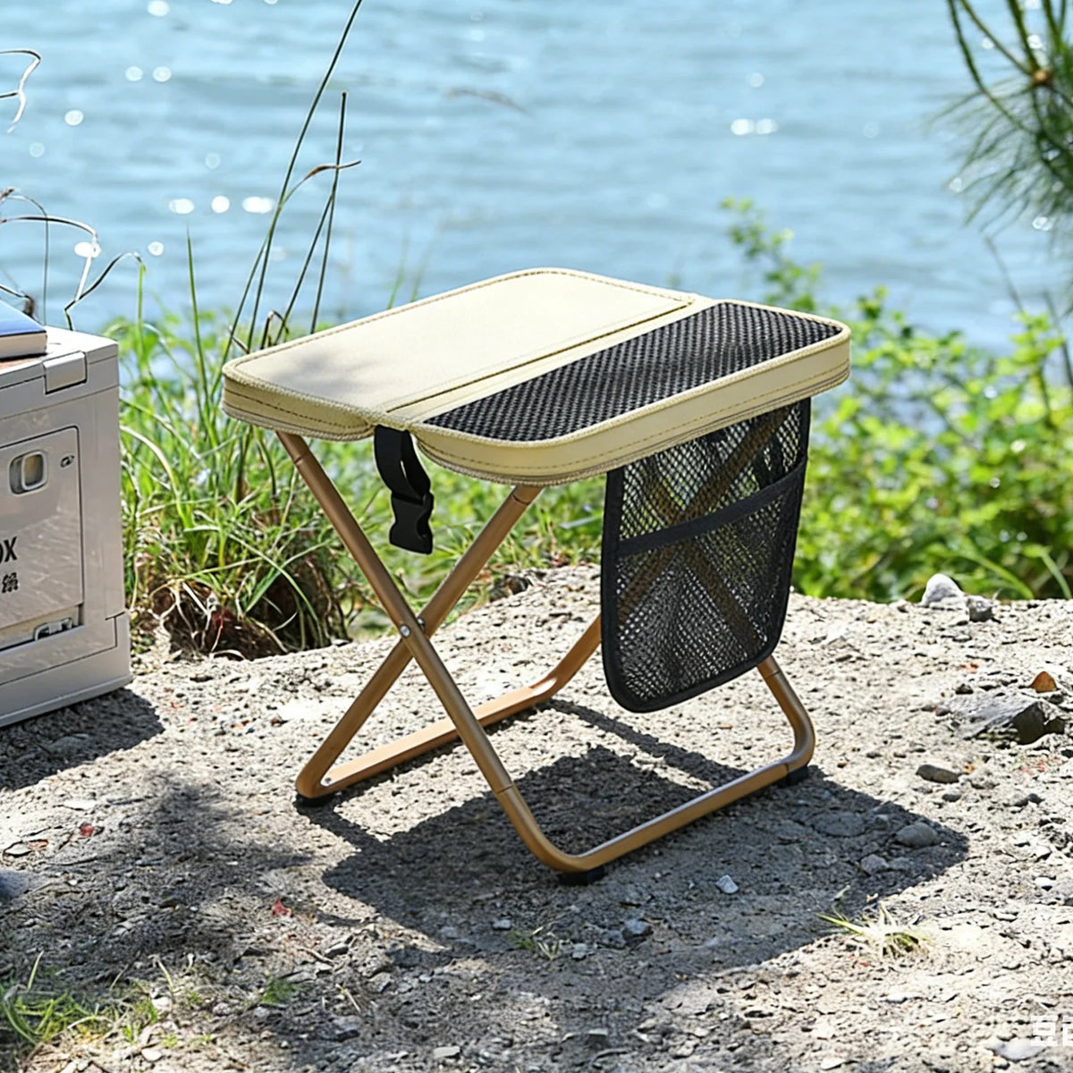 Anywhere Comfort Foldable Sling Stool